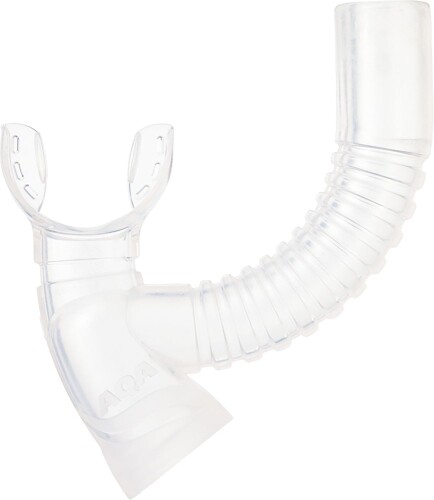 AQA(エーキューエー) スノーケリング マウスピース ビキシーVシリコンII用マウス クリア(0500) KS3918