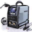 MIGVAN 半自動溶接機 100V 140A ノンガスMIG アーク溶接 LIFT TIG 1台3役 初心者向け インバーター搭載 電流 電圧調整可能 家庭用...