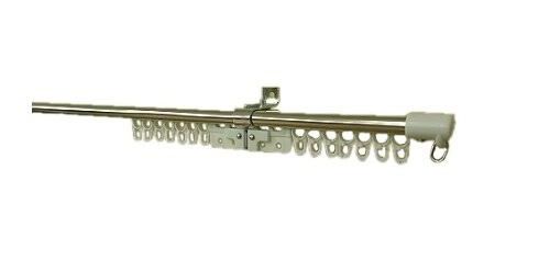 フルネス C型伸縮 ステンレスレール 2M シングル ステンレス