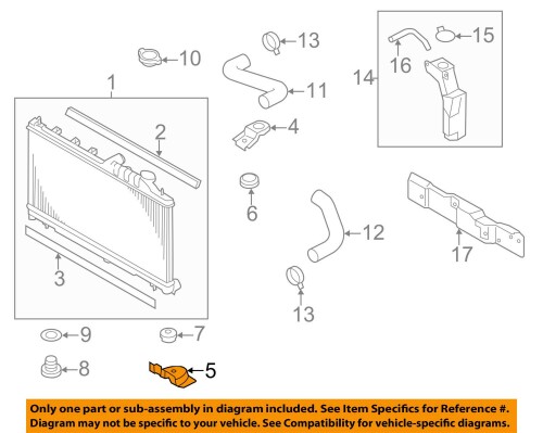 SUBARU (スバル) 純正部品 ブラケツト ラジエータ ロア 品番45124AG010