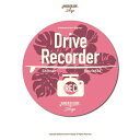 Maverick Surf Design マーヴェリック サーフ＆デザイン「ドライブレコーダー ” Drive Recorder Rec. ”」セキュリティーステッカー st-022-dr-mp/モーヴピンク サーフステッカー カーステッカー