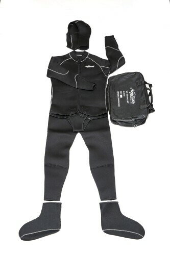 GENESIS(ジェネシス) ウェーダー ウェットスーツ 3.5mm WJ4点セット GE-2010 LL