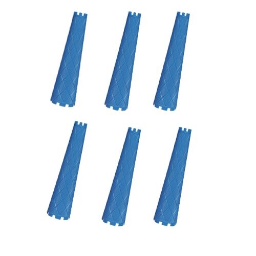 HYP 円すいロングロッド 130mm 6本入 24mm ブルー