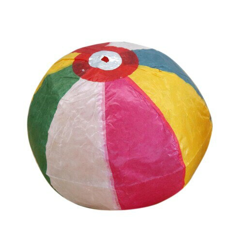 日本製 昔ながらの おもちゃ 紙風船 6号(直径 約15cm)10枚セット