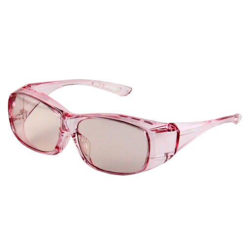 日本光材 花粉 ・ 飛沫対策 防護 グラス (防曇仕様 眼鏡の上からもかけられる オーバーグラスタイプ) J..