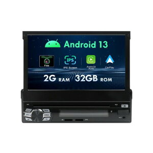 MISONDA 7 インチ IPS フリップスクリーン DVD Android 13 カーラジオステレオホンダフィット 2008-2013 GPS ナビヘッドユニット Carplay WIF SWC Bluetooth ミラーリンク - 無料カメラ - 2G + 32G