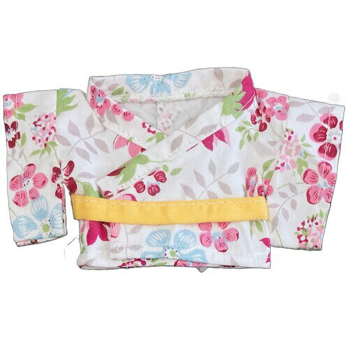 ジートリガー(G triger) ぬい服 ぬいぐるみ用 浴衣 15cm用 きぐるみ ホワイト 白