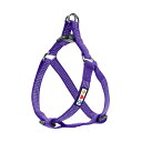 Pawtitas Reflective Dog Harness L Purple ポーティタスペット反射犬のハーネス反射ベストハーネスコンフォートコントロールトレーニングあなたの子犬ハーネス/犬ハーネスを歩く大 紫の