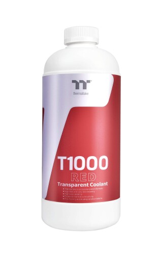 Thermaltake T1000 Transparent Coolant Red 1000ml 水冷キット用 クーラント 冷却水 HS1327 CL-W245-O..