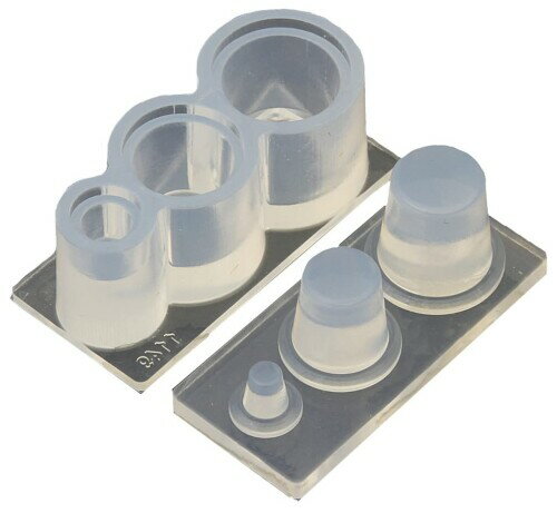 亀島商店 クレイジュエリー型抜き スタイリッシュグラス 立体型 ホビー用ツール 1149