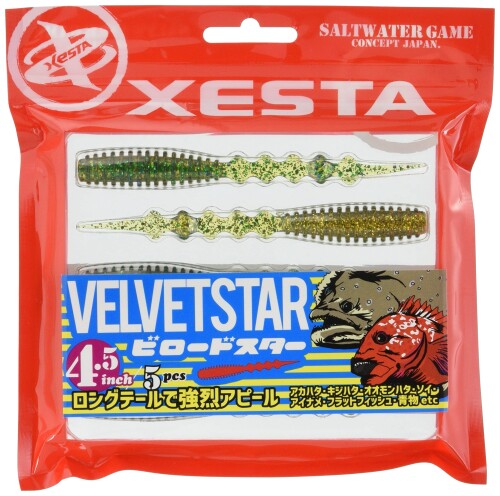 ゼスタ(Xesta) ビロードスター 4.5インチ #W035.GGD グリキン