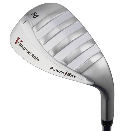 パワービルト - POWERBILT シャベル ウェッジ shovel wedge カーボンシャフト シャフト:POWER BILTオリジナルカーボンシャフト 右利き用 ロフト角:56度