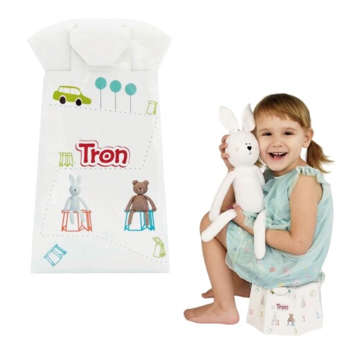 Smart Start 座れる携帯トイレ トロン くま1〜6歳頃まで 25kgまで アウトドアやキャンプ場でも活躍 災..