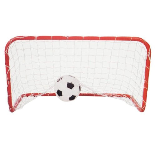 AISHITE サッカーゴール フットサルゴール 簡単的に組み立て ネット付き キックの練習に最適 軽量 持ち運び楽 合金製 化粧箱包装