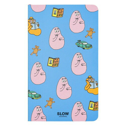 グリーティングライフ イラストが毎ページ変わる 日記帳 スロージャーナル バーバパパ パターン BBD-315