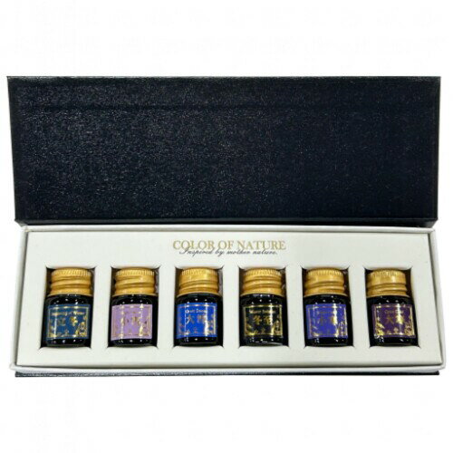 IWI 万年筆インク カラーオブネーチャーインク フォーシーズンギフトセット 5ml 冬 ウィンター コレク..