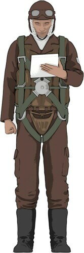 トライアンフモデル(Triumph Model) 1/35 日本海軍 パイロットフィギュア タイプ4 3Dプリンター製キッ..