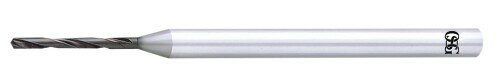 オーエスジー 高硬度鋼用FXコート超硬ドリルミディアム形 直径0.5mm 全長38mm 溝長5mm シャンク径3mm FH-GDN 0.5(8562050)
