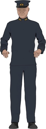 トライアンフモデル(Triumph Model) 1/35 日本海軍 中将フィギュア タイプ2 3Dプリンター製キット TRFF..