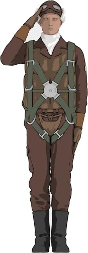 トライアンフモデル(Triumph Model) 1/35 日本海軍 パイロットフィギュア タイプ15 3Dプリンター製キッ..