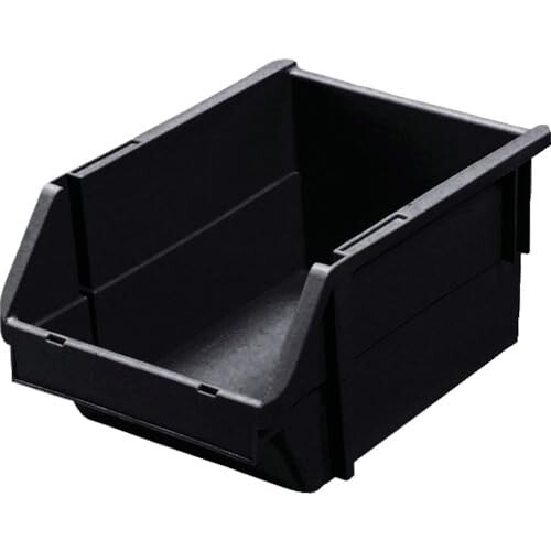 ヒシ 導電T型コンテナ（ネスティングタイプ） W192×D285×H140 黒 T-5-E-BK