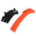 HOPESPANNER 1セットのユニバーサルカーセーフティハ ンマーグラスブレーカー緊急脱出ツール付きスタンドブラックオレンジ合金鋼ABS