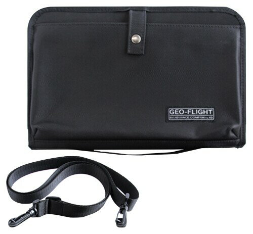 バンガード GEO FLIGHT 旅行用 オールインワン ショルダー 付き オーガナイザー バッグ (パスポート 財布 チケット などに) ネックポーチ