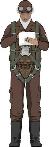 トライアンフモデル(Triumph Model) 1/35 日本海軍 パイロットフィギュア タイプ3 3Dプリンター製キッ..