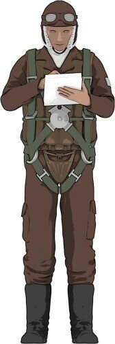 トライアンフモデル(Triumph Model) 1/35 日本海軍 パイロットフィギュア タイプ2 3Dプリンター製キッ..