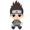 NARUTO ナルト 疾風伝 うみのイルカ Chibiぬいぐるみ