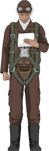 トライアンフモデル(Triumph Model) 1/35 日本海軍 パイロットフィギュア タイプ5 3Dプリンター製キッ..