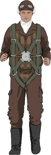 トライアンフモデル(Triumph Model) 1/35 日本海軍 パイロットフィギュア タイプ9 3Dプリンター製キッ..