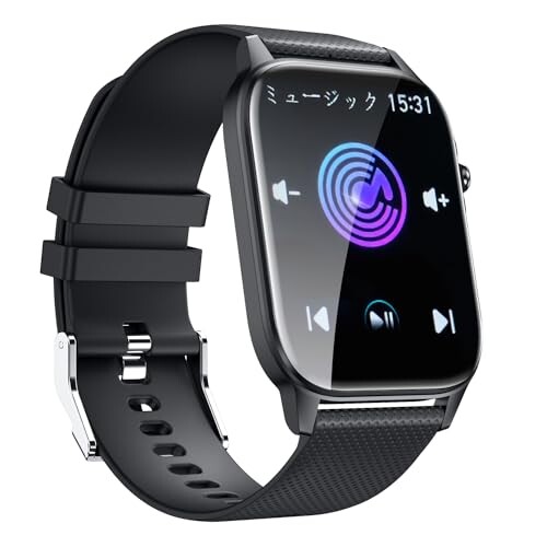 スマートウォッチ 多種機能付き 活動量計 通話機能付き Smart Watch 大画面 活動量計 GPS機能 天気予報