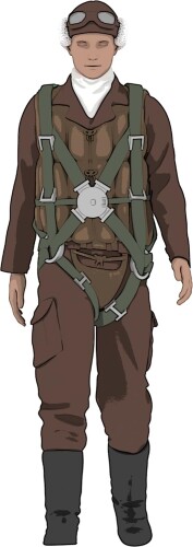 トライアンフモデル(Triumph Model) 1/35 日本海軍 パイロットフィギュア タイプ11 3Dプリンター製キッ..