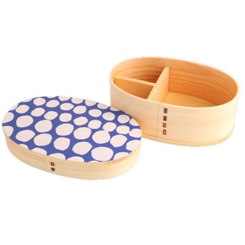 j-kitchens 調湿効果 機能付き 木製 弁当箱17.5cm × 11.3cm × 6.3cm 500ml ウレタンコーティング/絵：蒔絵調紀州加工 Current model