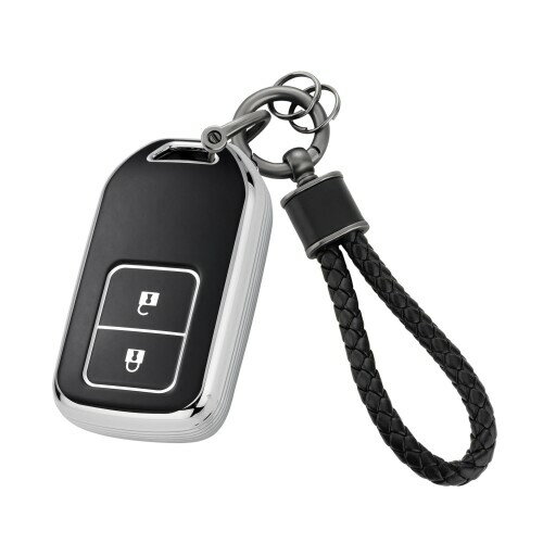 (Unhoke) ヴェゼル キーケース RU系 新型フリード キーカバー 新型フィット シャトル ジェイド ステップワゴンRP1 2 3 4 アコード グレイス 新型オデッセ等に適応 スマートキーカバー キーホ