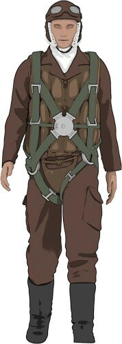 トライアンフモデル(Triumph Model) 1/35 日本海軍 パイロットフィギュア タイプ12 3Dプリンター製キッ..