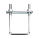 DTGN M8x60x120mm(ネジ径x幅x長さ)スクエアUボルト 1パック トレーラーパイプ 交換部品に最適 炭素鋼U字ボルト