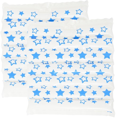 和弘プラスチック工業 エアクッション ブルー 39×42×4cm ザブポン スター 日本製 2個入