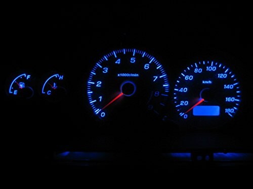 IMPREZA(インプレッサ) メーター用超拡散LEDセット (カラー)ラグジーブルー GC8-MI-LB