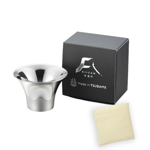 J-kitchens-bag 日本酒 グラス 富士山 ぐい呑み 1Pステン 75ml 日本製