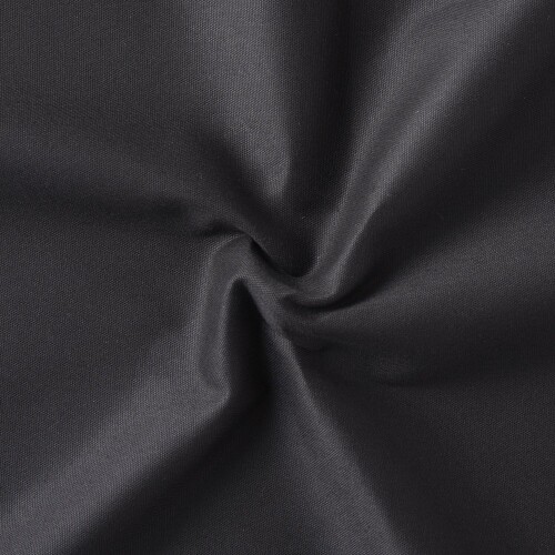 KIYOHARA オックス 生地 無地 綿 約110cm幅×1mカット col.BK 黒 入園入学3点セットのレシピ付き TY-24