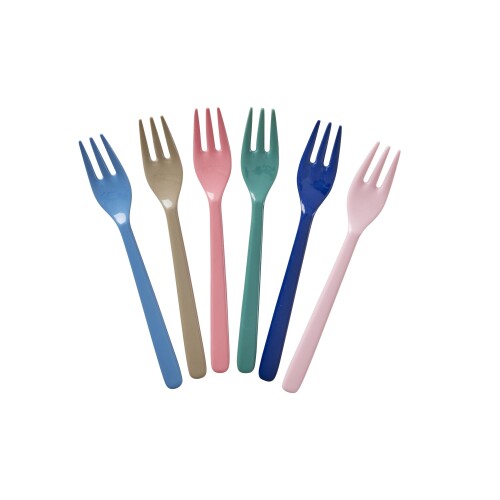 rice メラミンケーキフォーク 6P/A New 