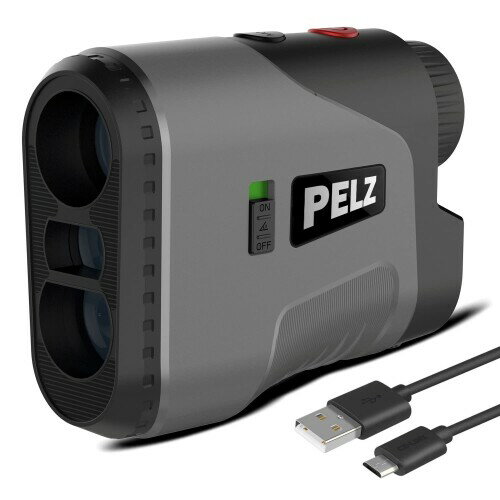 PELZ ゴルフ 距離計 距離測定器 660yd対応 NX-600 振動アラーム付き IP54防水仕様 高低差測定ON/OFF 競技対応 角度測定 距離測定器 超軽量 ケース付き 日本語取扱説明書 保証1年