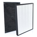 HOSEE F-ZXGP50 集じんフィルター F-ZXFD45 脱臭フィルター 1セット 空気清浄機フィルター 合計2枚入 互換品 F-PXM55 F-PXL55 F-PXK55 F-VXH50 F-VXH50B2 交換用フィルター