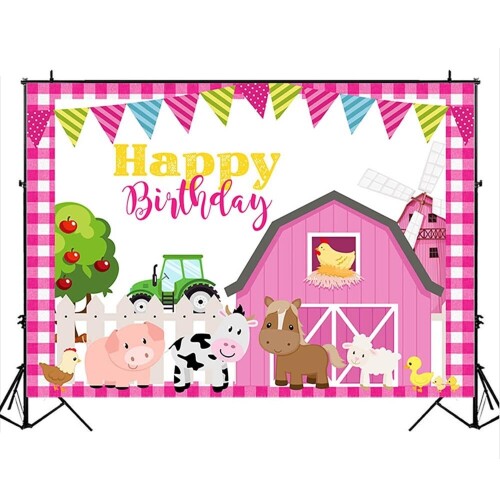 バック紙 背景紙 壁紙 装飾 デコレーション 漫画 ファーム 誕生日 写真撮影 スタジオ ベビーシャワー ..