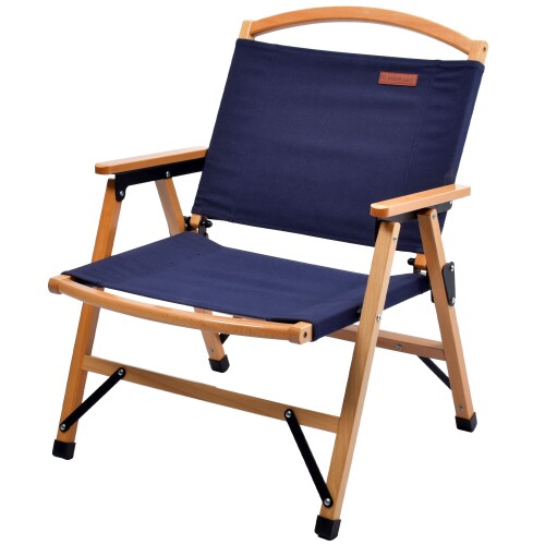 ピースパーク キャンプチェア ウッドチェアー アウトドアチェア ローチェア 折り畳み 収納バッグ付