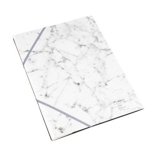 プラスマテリアルズ(+Materials) ドキュメントフォルダー マーブルホワイト A4 F7DMW