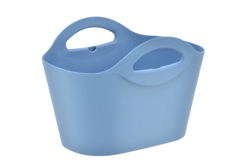 OGK技研 オージーケー技研 まえ用バスケット 周辺グッズインナーバックFB-050クリスタルキャリー)レトロブルー 自転車用