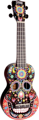 MAHALO ソプラノ UKULELE アートシリーズ スカル MA1 SK ブラック ソプラノ サイズ ウクレレ ボディ: センゴン、ネック: ジャボン、フィンガーボード: マホガニー ブリッジ: マホガニー、サドル: Graptech NUBONE XB 弦:AQUILA Nylgut、スケール:ソプラノスケール 346mm キャリングBAG 付属 メキシコで再生の象徴とされ、死者の日に飾られるポップでカラフルなスカル、「シュガースカル」を彷彿とさせるビビットでカラフルなモデルです。アンサンブルの中でもひときわ目を引くこと間違い無しのモデルです。 商品コード62078358209商品名MAHALO ソプラノ UKULELE アートシリーズ スカル MA1 SK ブラック型番MA1SK bkサイズソプラノカラーマルチカラー※他モールでも併売しているため、タイミングによって在庫切れの可能性がございます。その際は、別途ご連絡させていただきます。※他モールでも併売しているため、タイミングによって在庫切れの可能性がございます。その際は、別途ご連絡させていただきます。
